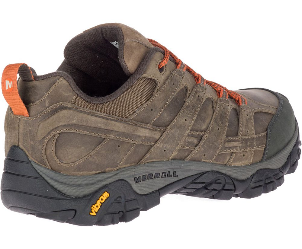 Merrell Hiking Shoes Brown - Moab 2 Prime Wide Width - Mens 61DYWFXGH
